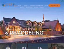Tablet Screenshot of catcontracting.com